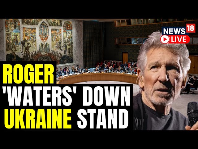 Pink Floyd's Roger Waters Tells The UN Attacks On Ukraine Were "Not Unprovoked" | English News LIVE