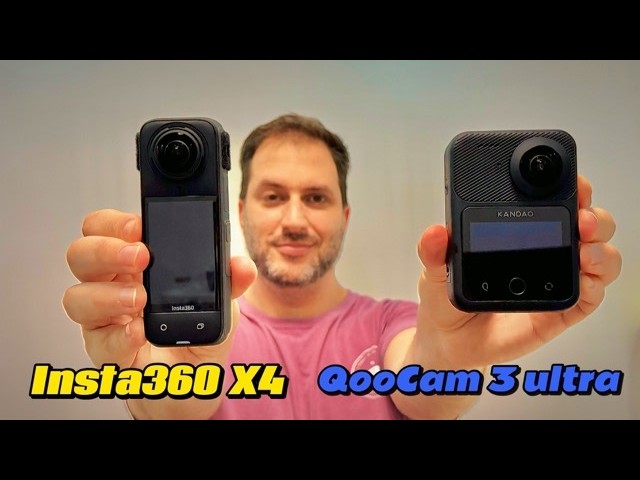 Insta360 X4 vs Qoocam 3 ultra Which is the best 360VR?