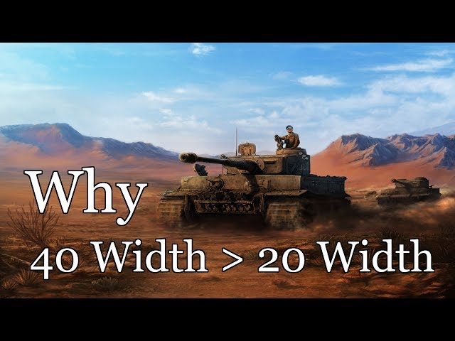 [HoI4] Why 40 Width Divisions Are Better Than 20 Width