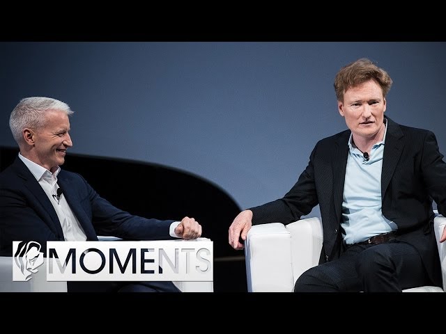 Cannes Moments: Anderson Cooper talks to Conan O'Brien about Gaming and his Crush on Lara Croft