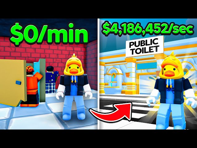 I Unlocked MAX LEVEL Toilet and Made $819,752,370 in Roblox My Toilet!