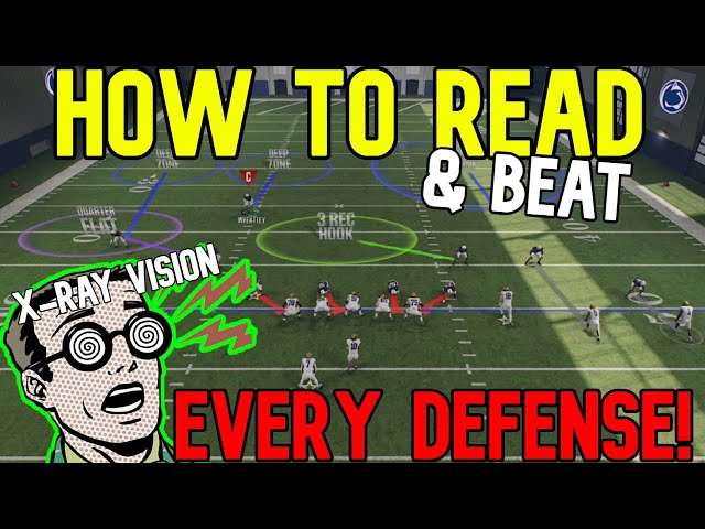 MAKE PASSING EASY! How to READ & BEAT EVERY DEFENSE in College Football 25!Gameplay Tips and Tricks