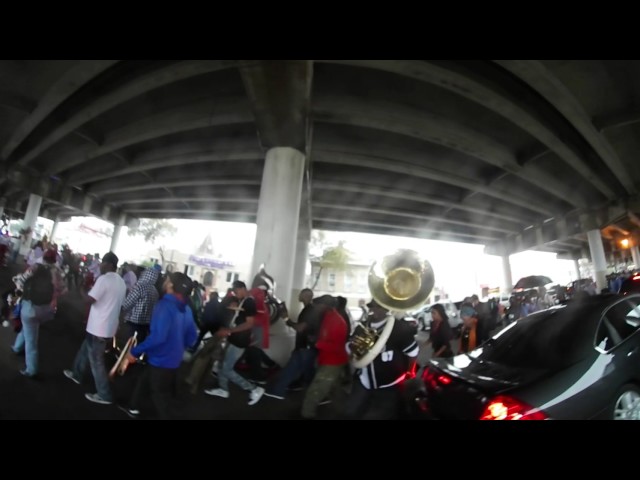 Dumaine Street Gang Second Line Parade 12/4/16(2)