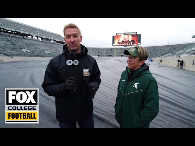 Joel Klatt gets inside look at Spartan Stadium | FOX COLLEGE FOOTBALL