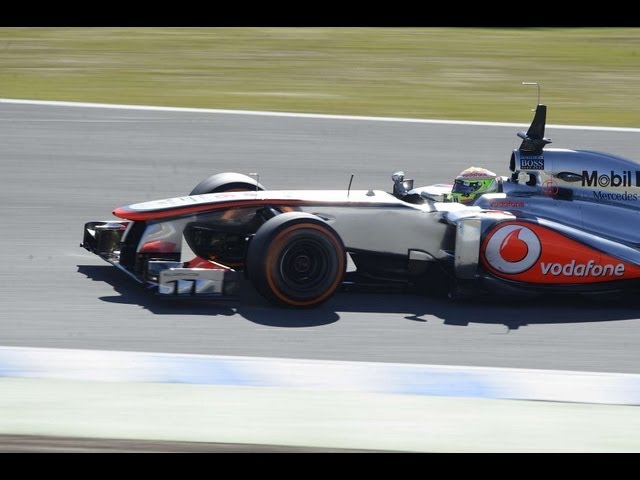 F1 TESTING 2013 Jerez Good Engine Sound