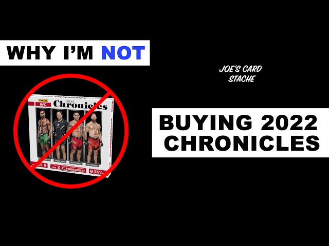 WHY IM NOT BUYING CHRONICLES UFC | The Burbank Card Show I Opening Select UFC Retail Blaster Boxes