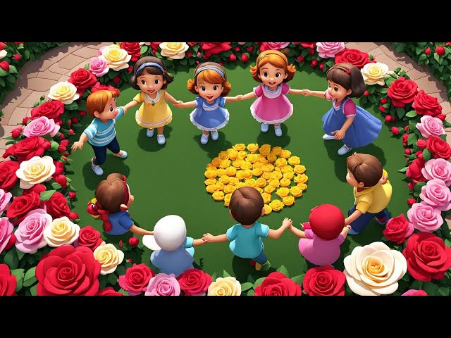 Ring Around the Roses | Kids Songs | Nursery Rhymes | Fun and Learning