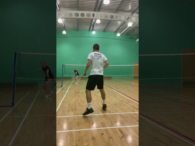 Badminton trick shot master