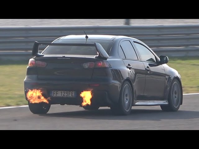 Adria Track Day 30.10.2021 | Part 2 - 600HP Turbo BMW E36, Lancer Evo X, Subaru Impreza & More!