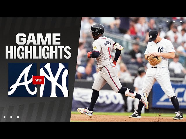 Braves vs. Yankees Game Highlights (6/21/24) | MLB Highlights