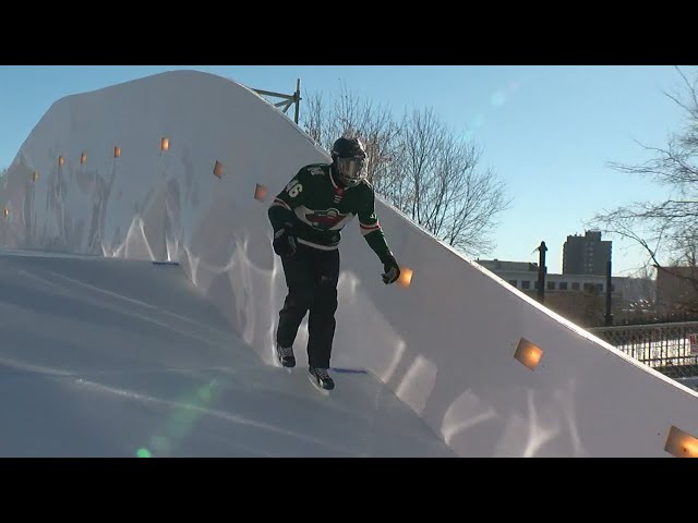 St. Paul’s Mayor Hits Crashed Ice Course