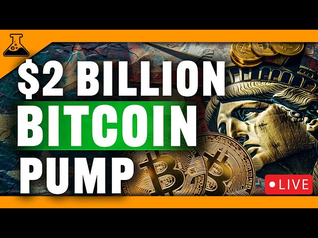 Bitcoin & Crypto Bull Market With Trump ($2Billion Buys to Start Day)