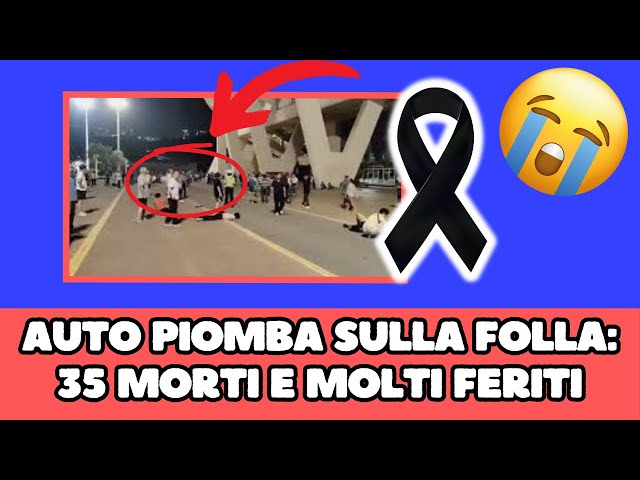 ULTIM’ORA: AUTO SULLA FOLLA, 35 MORTI E MOLTI FERITI… L’AUTISTA È STATO…