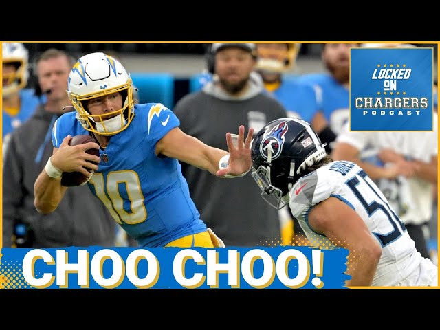 Justin Herbert and the Los Angeles Chargers Running Game Lead in Dominant Win Over Titans