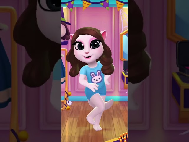 My talking angela cosplay