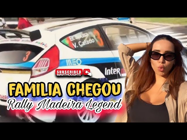 Rally Madeira Legend em Família 😊 Vamos Campeão Bernardo! 🏁🔥| Rally Madeira Legend ❤️