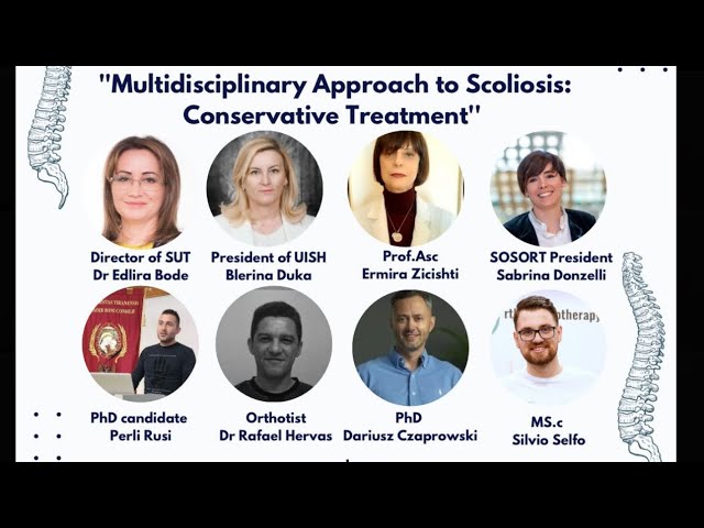 Webinar: "Multidisciplinary Approach to Scoliosis: Conservative Treatment"