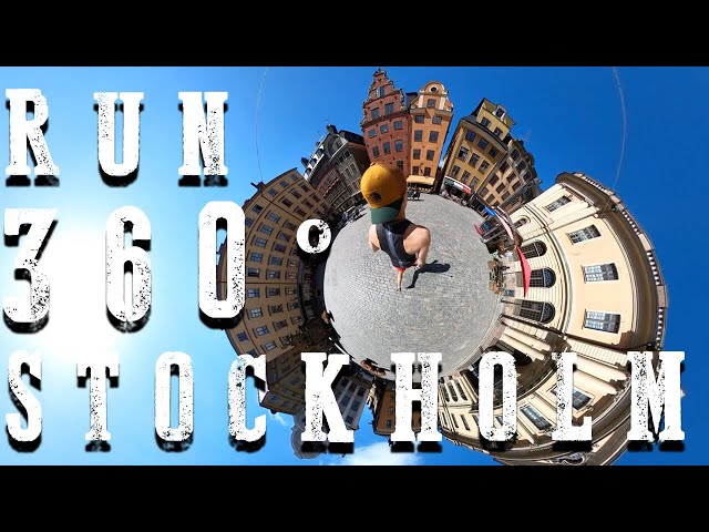 Run dans Stockholm en 360° #stockholm