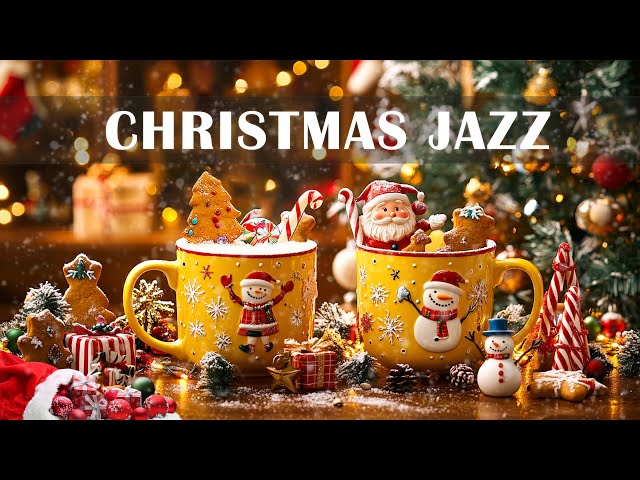 Sweet Christmas Jazz🎄Smooth Jazz Coffee Music & Christmas Bossa Nova Piano 🎅🏼Christmas Ambience