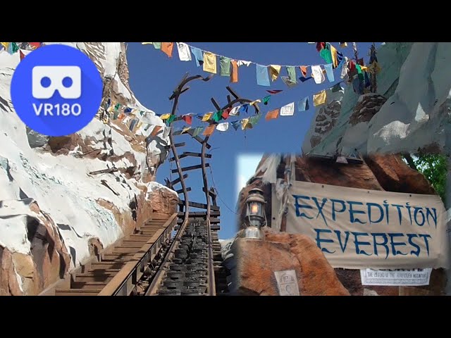 Ride Expedition Everest in VR | Disney World's Animal Kingdom