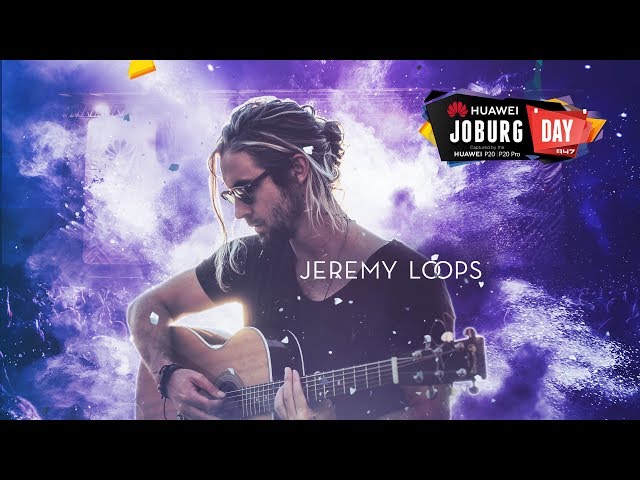 Jeremy Loops at #HuaweiJoburgDay