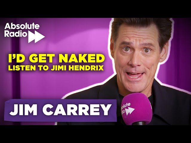 Jim Carrey “I’d get NAKED and listen to Jimi Hendrix” Sonic the Hedgehog