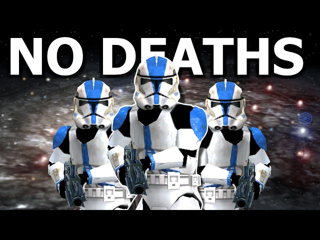 I Beat Star Wars Battlefront 2 GALACTIC CONQUEST Without Dying