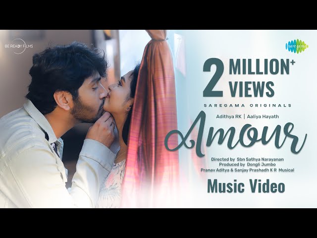 Amour - Music Video | Adithya RK | Aaliya Hayath | Pranav Aditya | Sanjay Prashadh K R