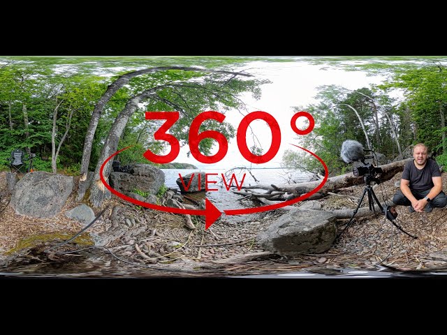 360° Video - Fantastic Views And Relaxing Waves - A Behind The Scenes Look Around - INSTA360