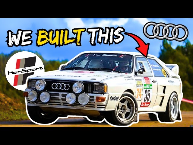 Audi Quattro REBORN with GENUINE 1980s Group B Rally Parts!