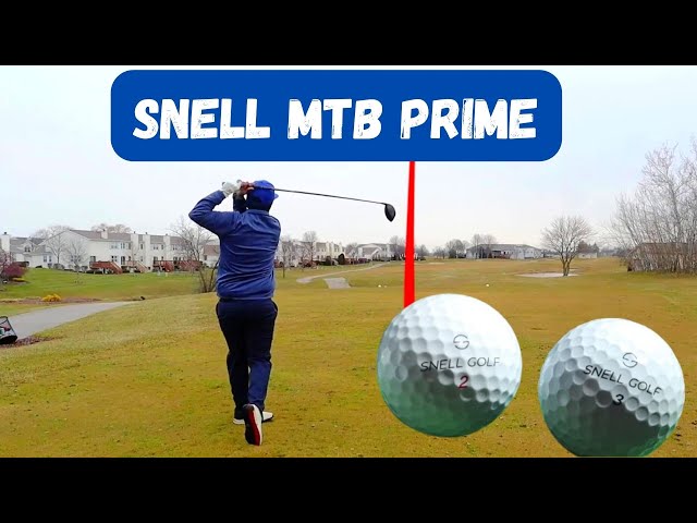 SNELL MTB PRIME golf ball REVIEW