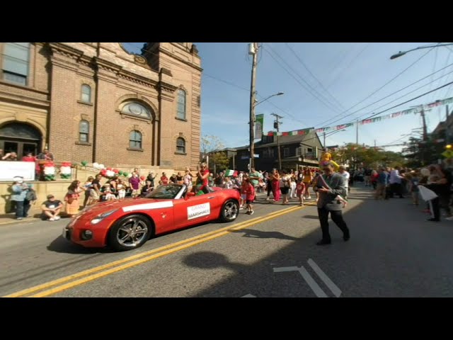 VR180 3D COLUMBUS DAY PARADE 2021 Cleveland, Ohio