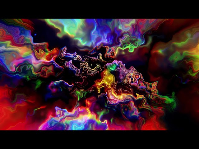 Abstract Dreamscape Trippy Relaxing 4K