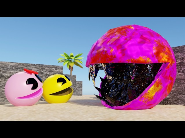 Pacman Vs Acid Monster