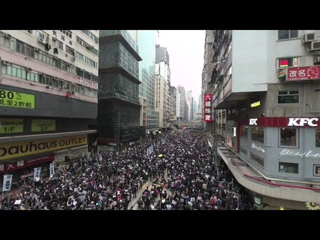 VR180 2020.1.1 Hong Kong Protest demonstration