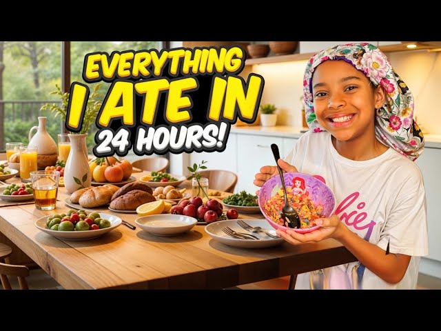 EVERYTHING I ATE IN 24 HOURS!