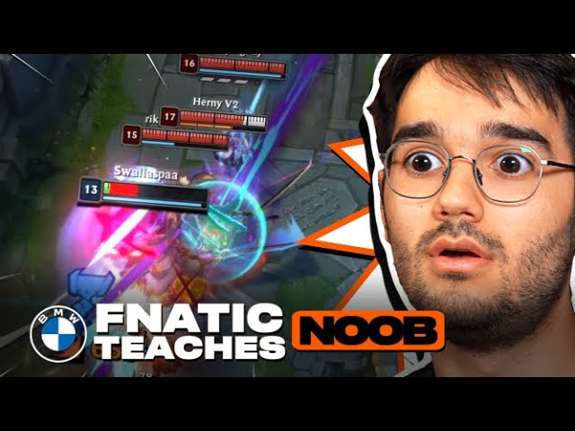 HYLISSANG Teaches NOOB how to DIE with RELL | BMW Fnatic Teaches Noob 2021