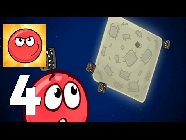 RED BALL 4 (BATTLE FOR THE MOON) LEVEL 46-60, - Gameplay Walkthrough Part 4 (Android)