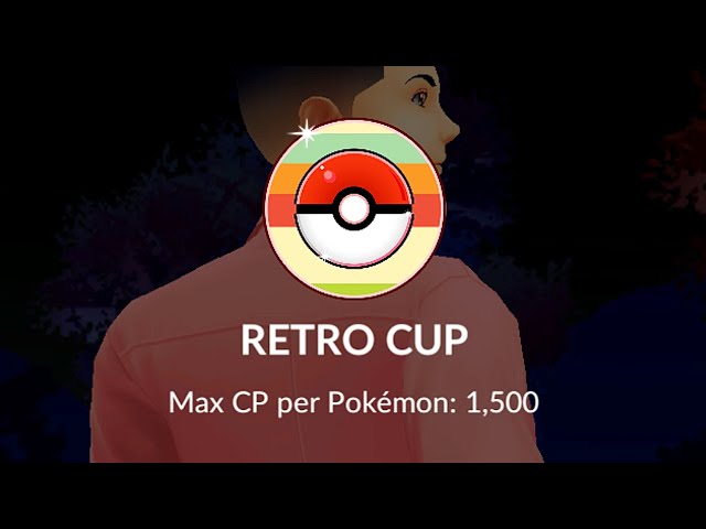 Retro Cup Pokémon GO