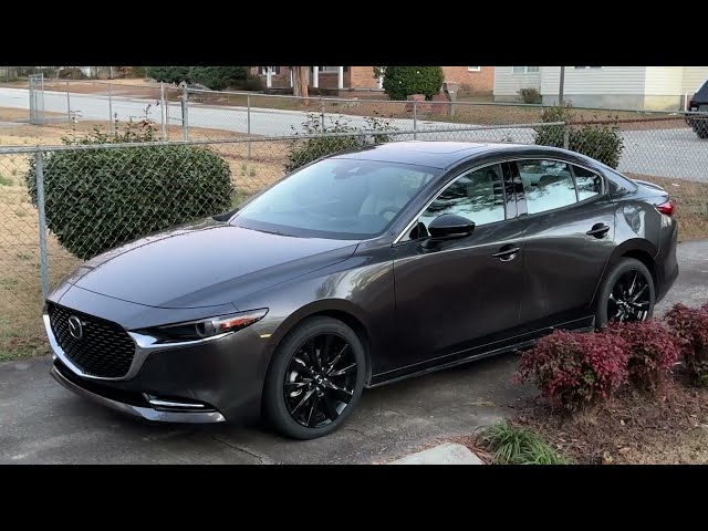 Walkaround 2022 Mazda3  2.5 Turbo AWD Sedan w/Premium Plus Package POV Test Drive