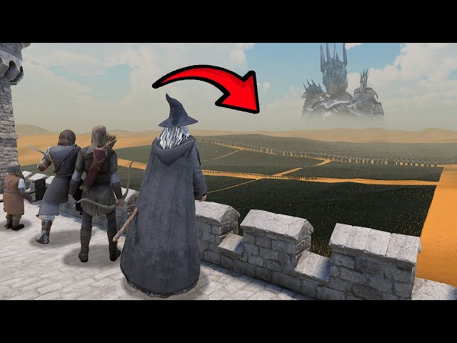 THE BATTLE FOR MIDDLE EARTH !!! | Ultimate Epic Battle Simulator 2 HD