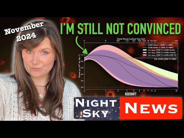 Could black holes explain dark energy AND the crisis in cosmology?! Night Sky News November 2024