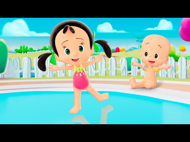 Swimming Dance | Cleo & Cuquin | Kids | Songs