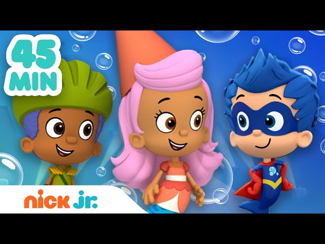 ¡Los Bubble Guppies se transforman en extraterrestres, robots y más! 🤖 | Nick Jr. en Español