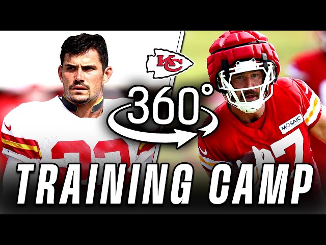 Kansas City Chiefs Training Camp Practice | 360° Video Highlights