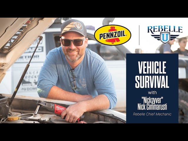 Rebelle U Presented By Pennzoil - Vehicle Survival with Nick "Nickgyver" Cimmarusti