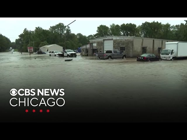 Residents evacuated in Nashville, Illinois, after dam fails