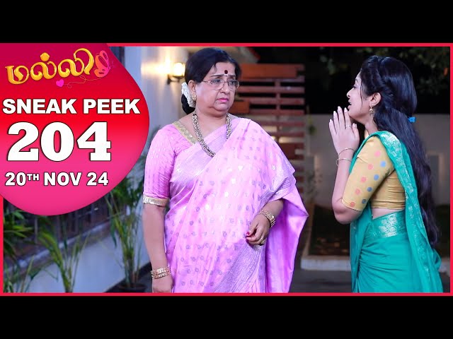 Malli Serial | EP 204 Sneak Peek | 20th Nov 2024 | Nikitha | Vijay | Saregama TV Shows Tamil