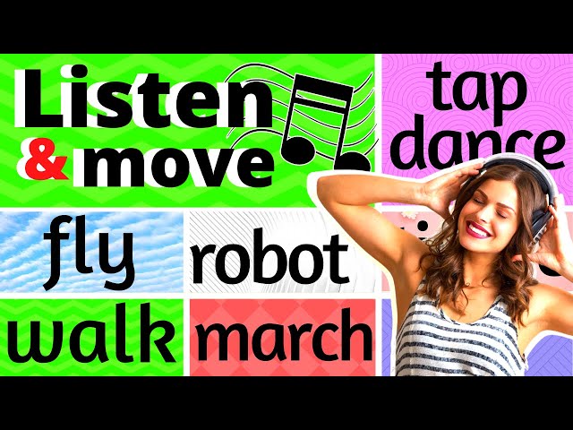 LISTEN and MOVE - (musical statues, freeze, brain breaks & drama)