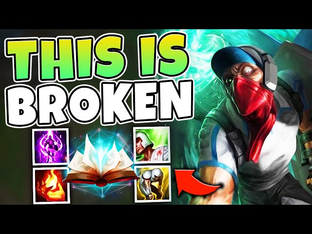 When you use FOUR summoner spells in less than a minute with Singed! - League of Legends